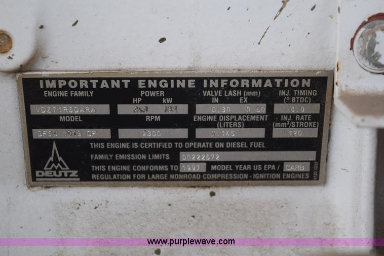 image for item BE9741 1999 Schwing mobile concrete pump