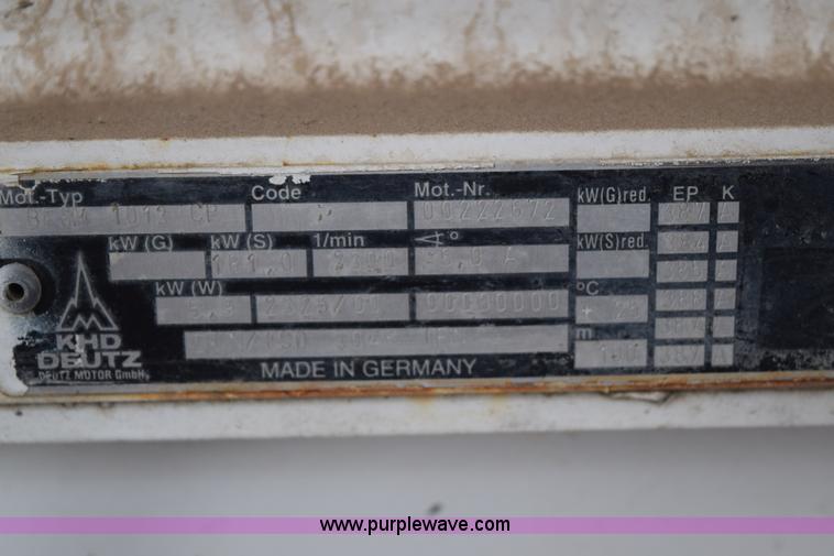 image for item BE9741 1999 Schwing mobile concrete pump