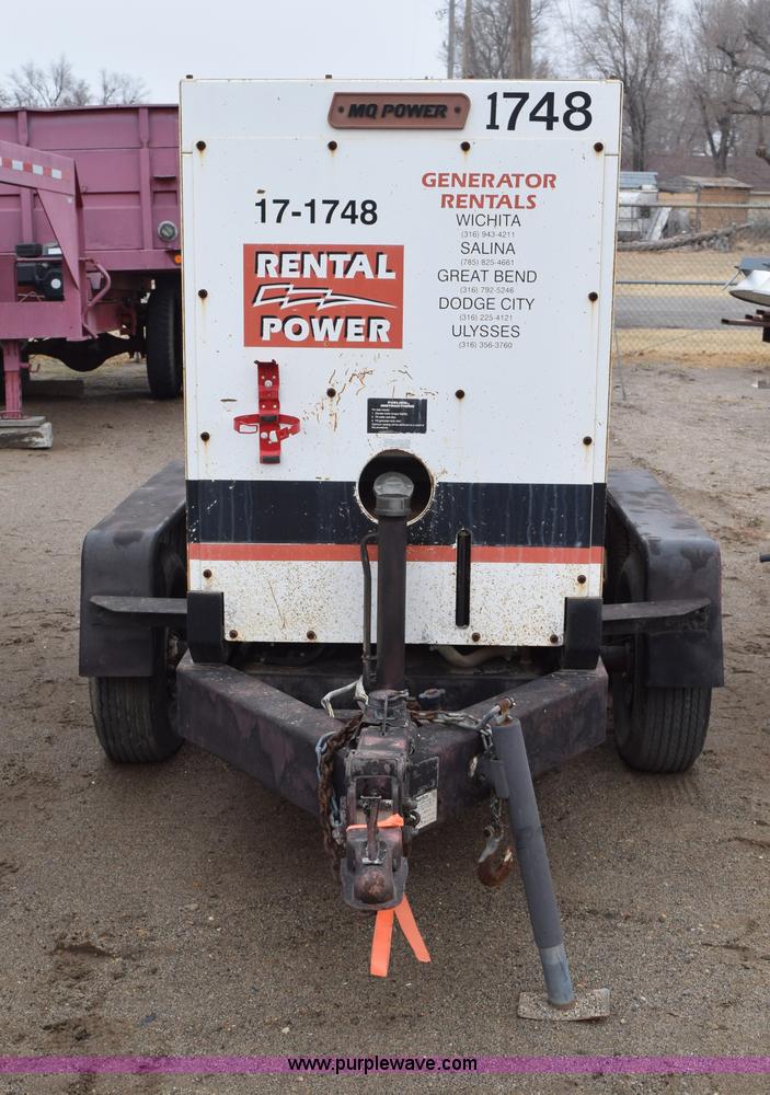 image for item BE9742 Multiquip Whisperwatt 60 mobile generator