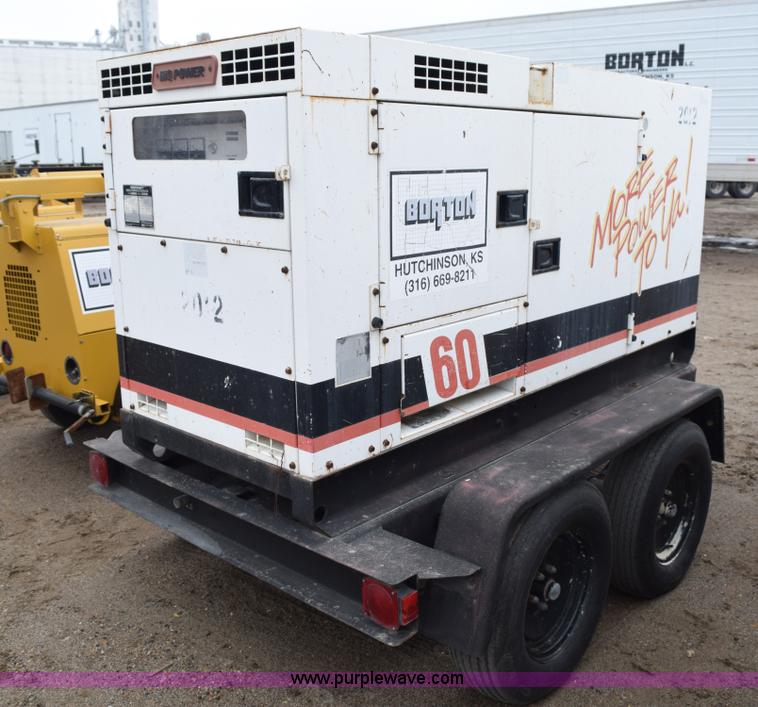 image for item BE9742 Multiquip Whisperwatt 60 mobile generator