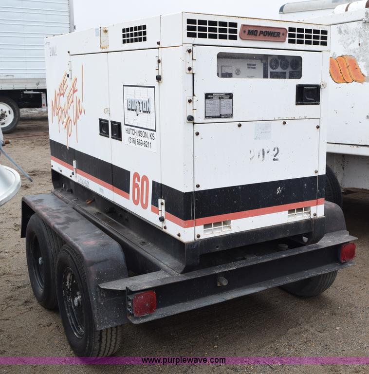 image for item BE9742 Multiquip Whisperwatt 60 mobile generator