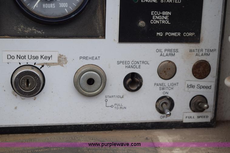 image for item BE9742 Multiquip Whisperwatt 60 mobile generator