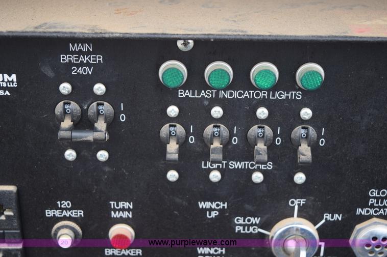 image for item BE9745 Magnum mobile light plant