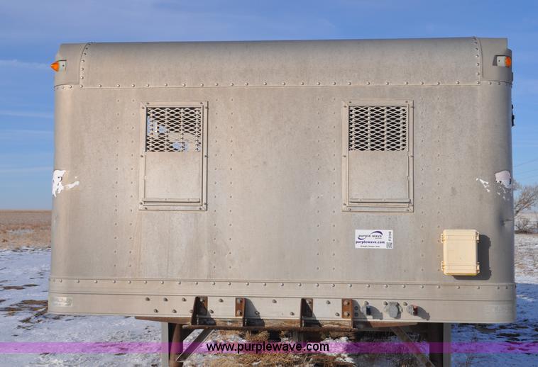 image for item F2168 1998 Eby livestock trailer