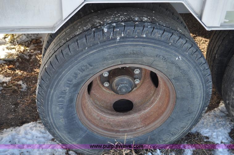 image for item F2168 1998 Eby livestock trailer