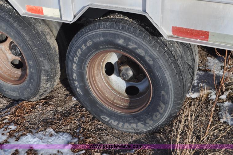 image for item F2168 1998 Eby livestock trailer
