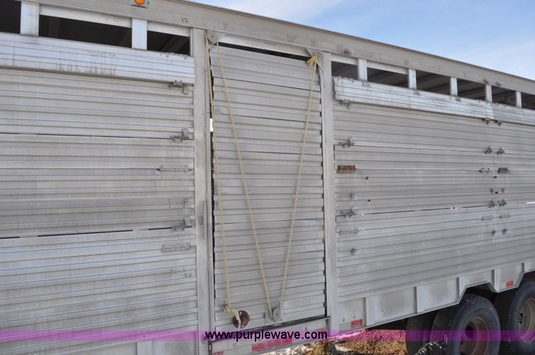 image for item F2168 1998 Eby livestock trailer