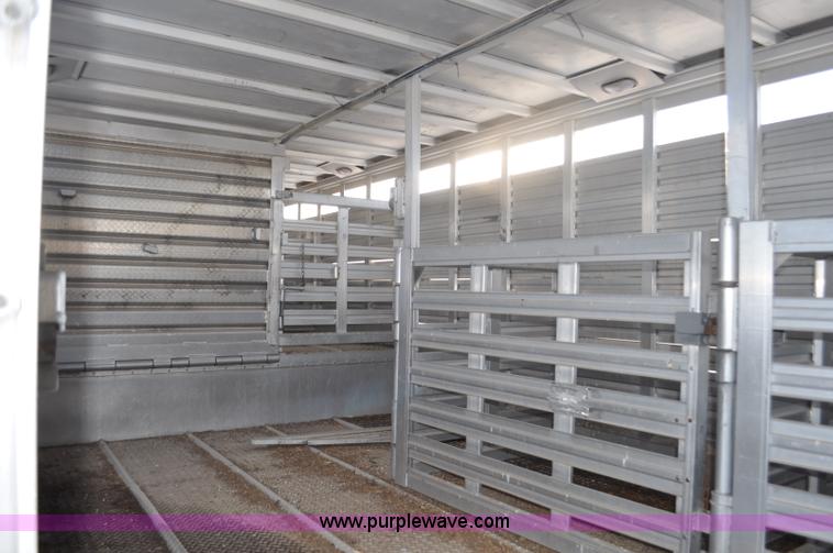 image for item F2168 1998 Eby livestock trailer