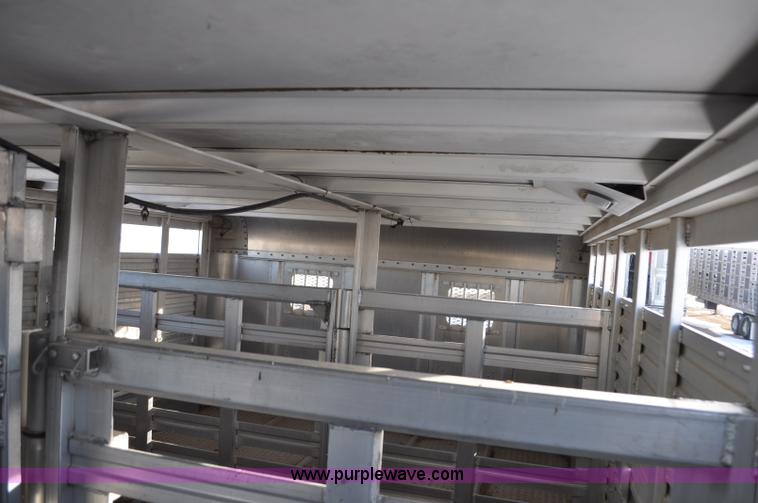 image for item F2168 1998 Eby livestock trailer