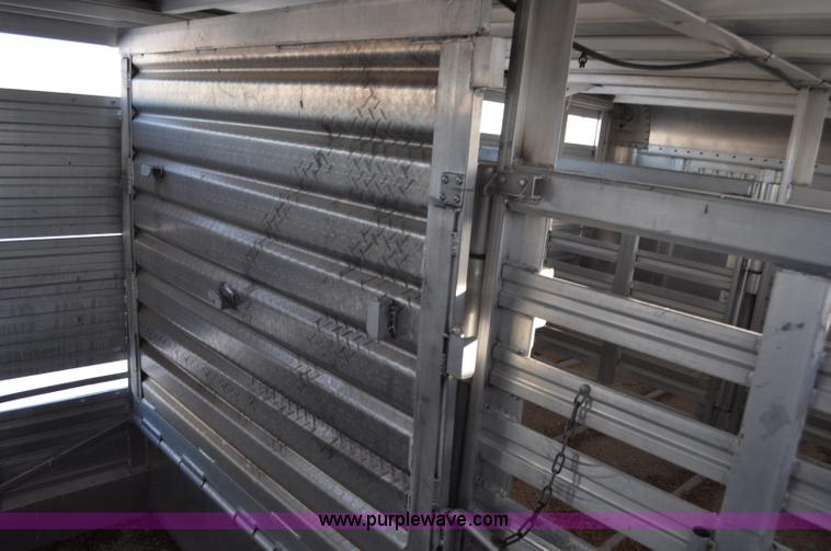 image for item F2168 1998 Eby livestock trailer