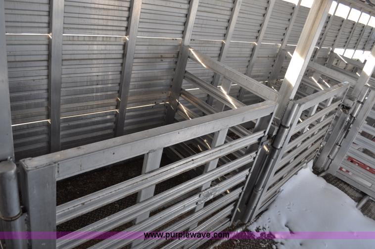 image for item F2168 1998 Eby livestock trailer