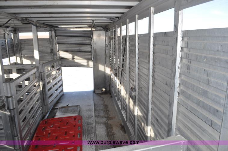 image for item F2168 1998 Eby livestock trailer