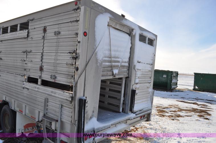 image for item F2168 1998 Eby livestock trailer