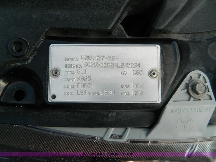 image for item H2305 2004 Pontiac GTO