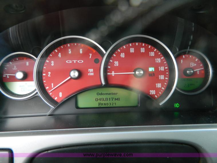 image for item H2305 2004 Pontiac GTO