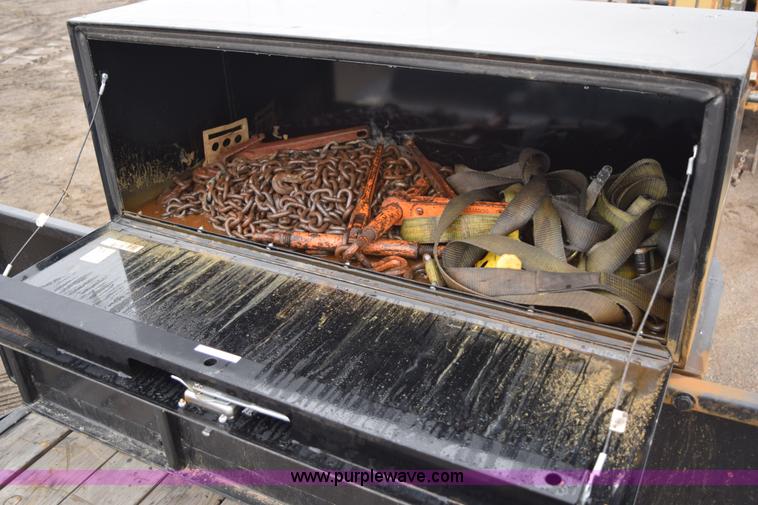 image for item H9262 1983 WW gooseneck flatbed trailer