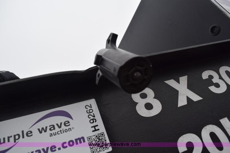 image for item H9262 1983 WW gooseneck flatbed trailer