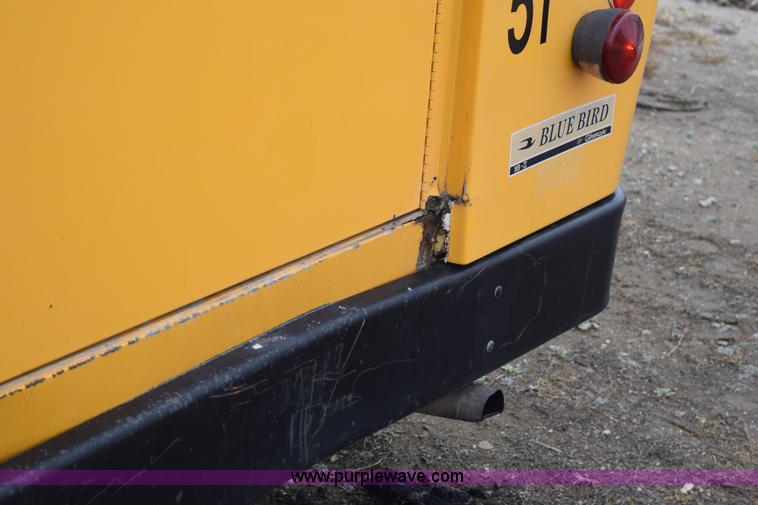 image for item H9264 1993 Ford Econoline E350 Blue Bird bus