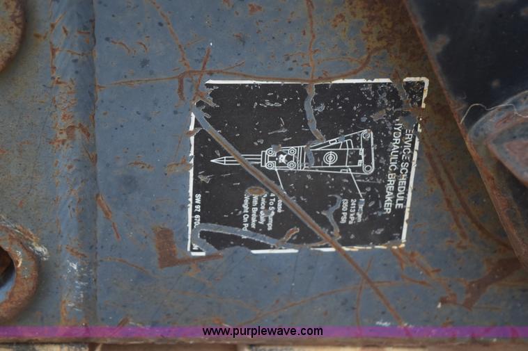 image for item H9270 Jack hammer skid steer attachment