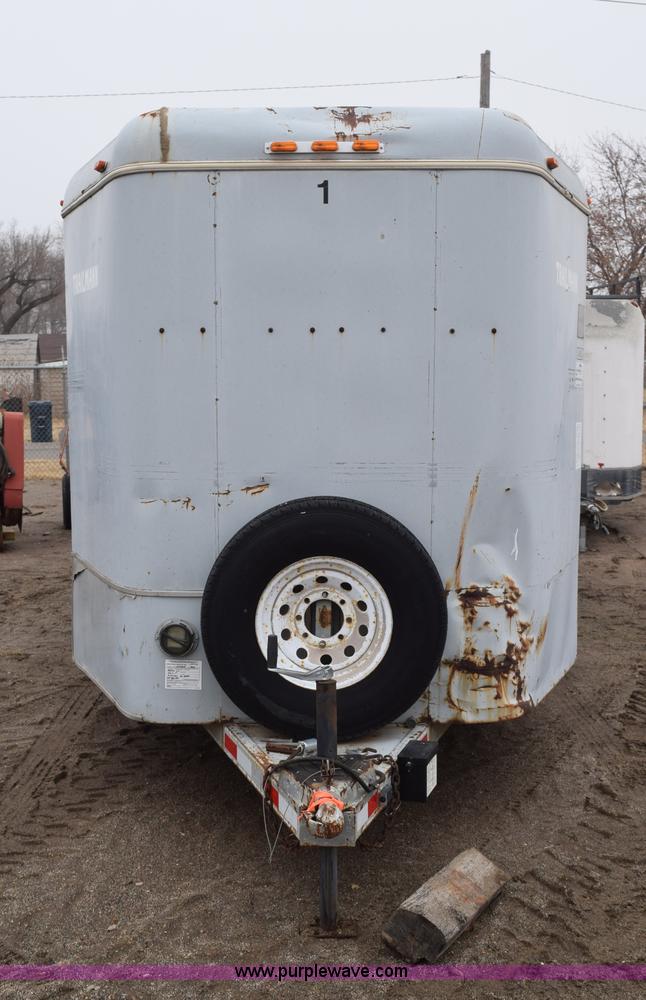 image for item H9274 1994 Trailmann enclosed trailer