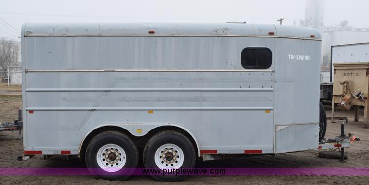 image for item H9274 1994 Trailmann enclosed trailer