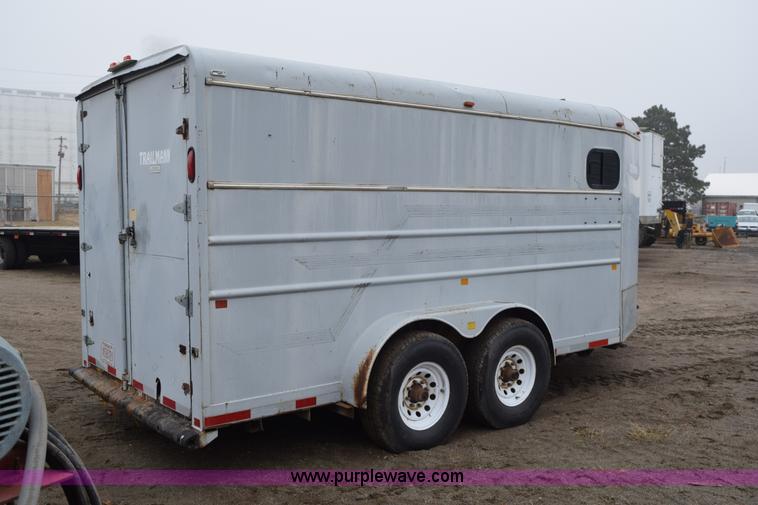 image for item H9274 1994 Trailmann enclosed trailer