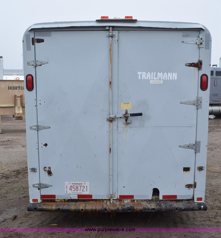 image for item H9274 1994 Trailmann enclosed trailer