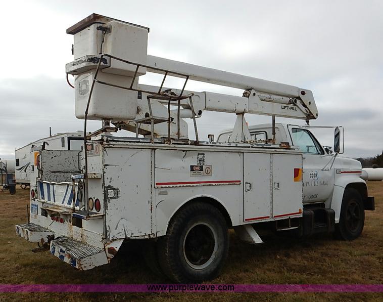 image for item I5182 1985 Chevrolet Custom Deluxe 60 bucket truck