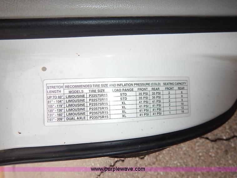 image for item I5199 1996 Lincoln Town Car Executive stretch limo