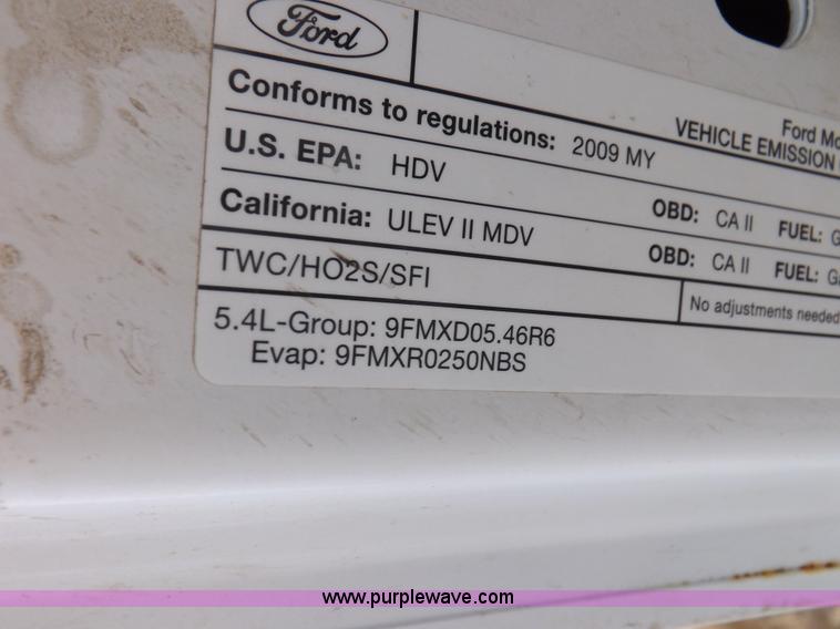 image for item K3080 2009 Ford F250 Super Duty XL SuperCab pickup truck