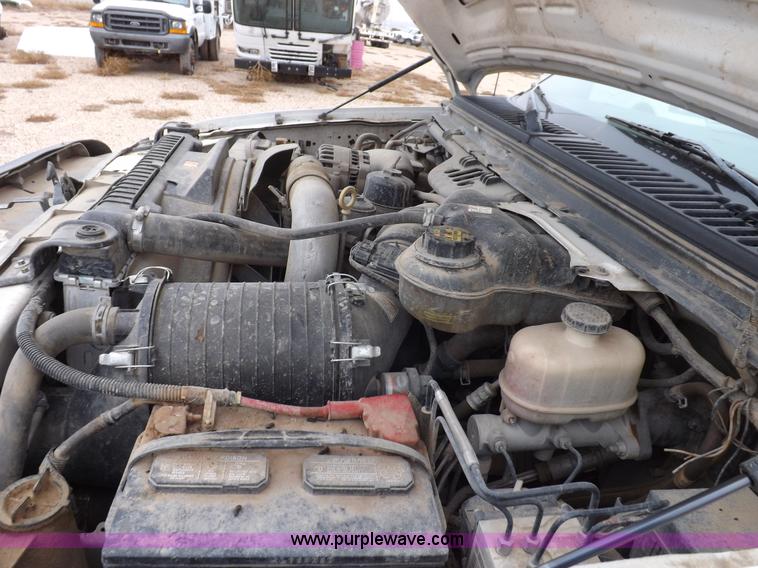 image for item K3082 2007 Ford F350 Super Duty XL flatbed pickup truck