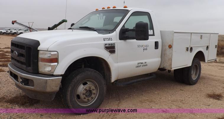 image for item K3084 2008 Ford F350 Super Duty XL utility truck