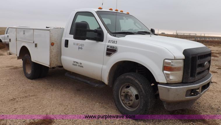 image for item K3084 2008 Ford F350 Super Duty XL utility truck