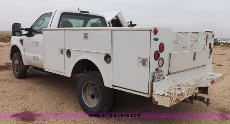image for item K3084 2008 Ford F350 Super Duty XL utility truck