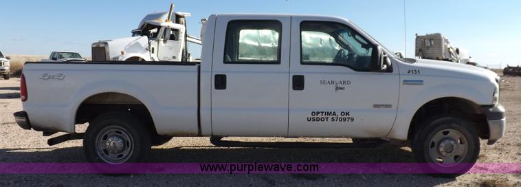 image for item K3100 2005 Ford F250 Super Duty XL Crew Cab pickup truck
