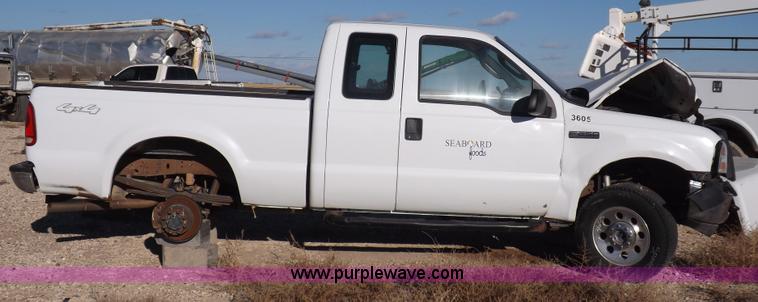 image for item K3102 2007 Ford F250 Super Duty XL SuperCab pickup truck