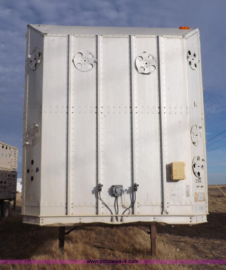 image for item K3104 1996 Barrett livestock trailer