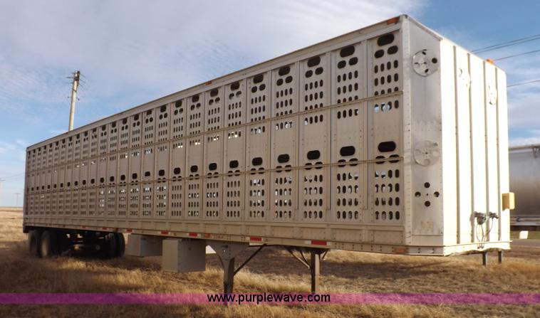 image for item K3104 1996 Barrett livestock trailer
