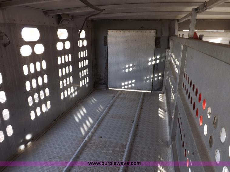 image for item K3104 1996 Barrett livestock trailer