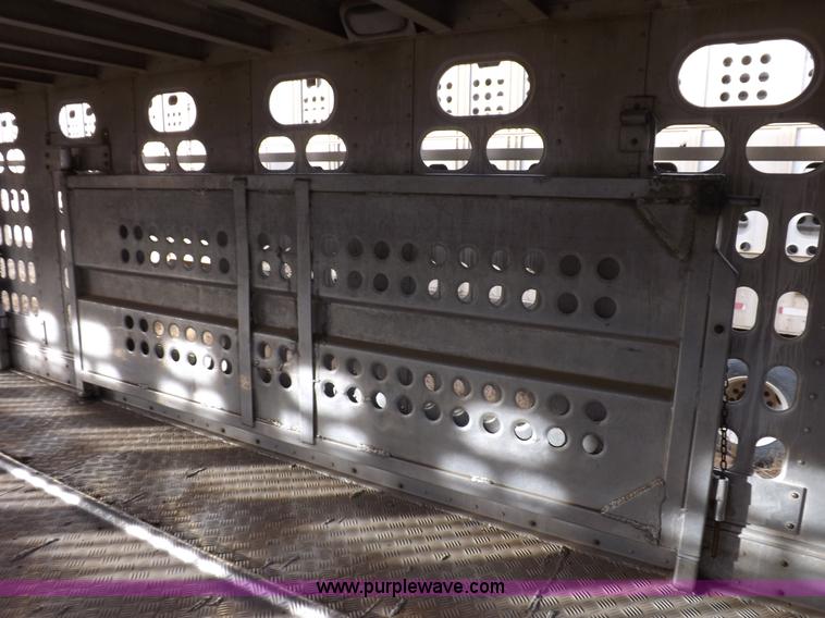 image for item K3104 1996 Barrett livestock trailer