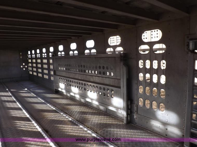 image for item K3104 1996 Barrett livestock trailer