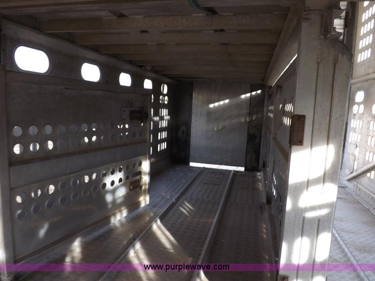 image for item K3104 1996 Barrett livestock trailer