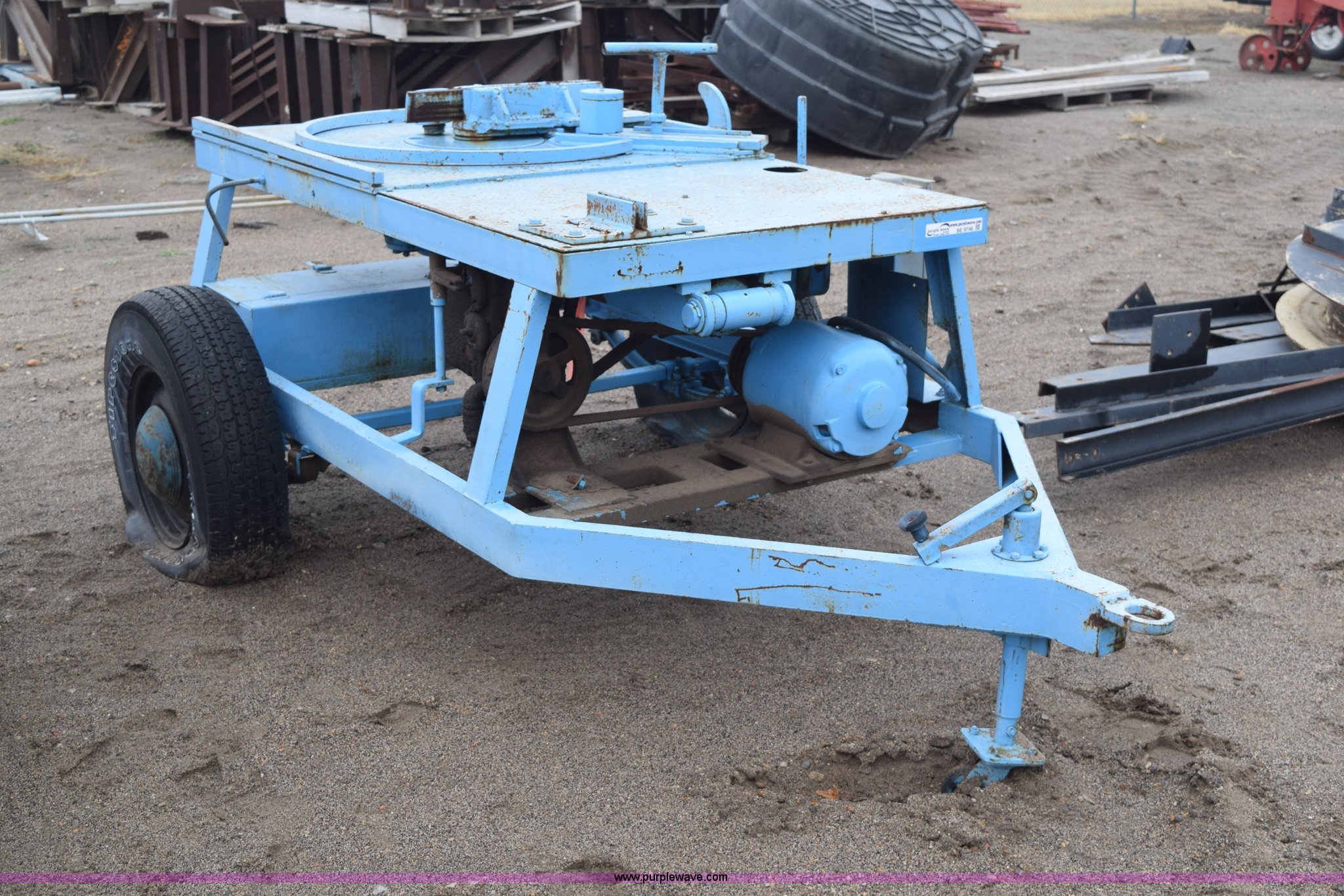 Iron Master portable rebar bender in Hutchinson, KS Item BE9746 sold