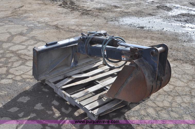 image for item F2129 FFC Minihoe-U skid steer backhoe attachment