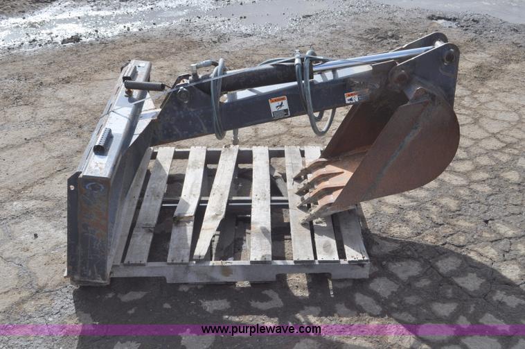 image for item F2129 FFC Minihoe-U skid steer backhoe attachment