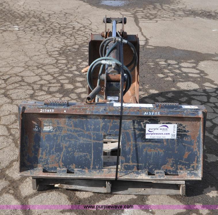 image for item F2129 FFC Minihoe-U skid steer backhoe attachment