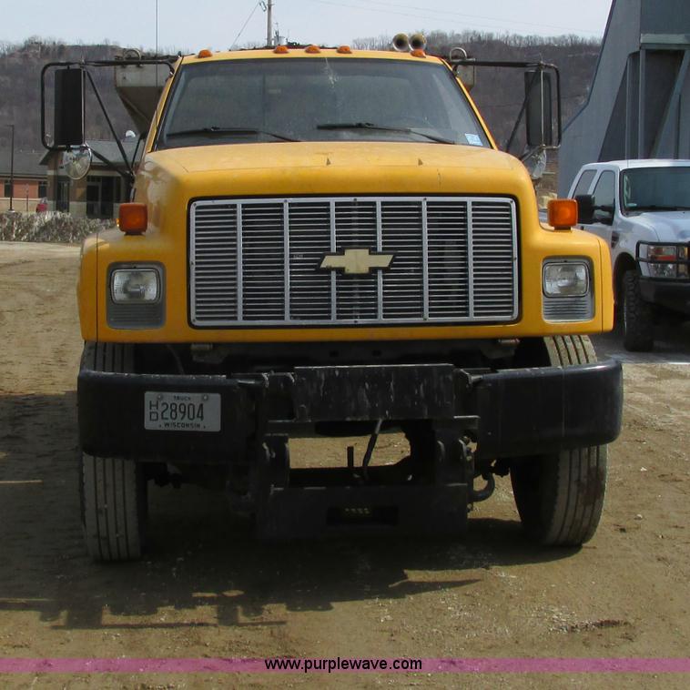 image for item G8799 1991 Chevrolet Kodiak salt spreader truck