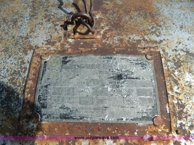 image for item H2297 500 gallon propane tank