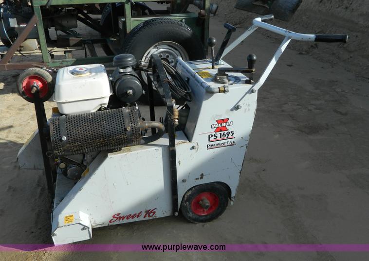 image for item H2302 Magnum Sweet 16 PS1695 pavement saw