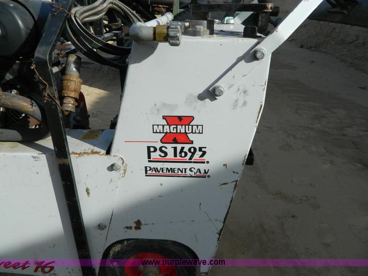 image for item H2302 Magnum Sweet 16 PS1695 pavement saw